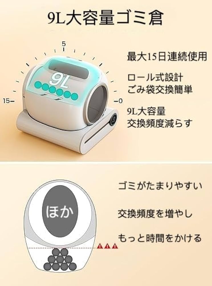 Amazon | 猫 トイレ 自動 最新型全自動猫トイレ センサー付き 低